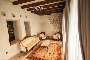 Televisión, piso con calefacción