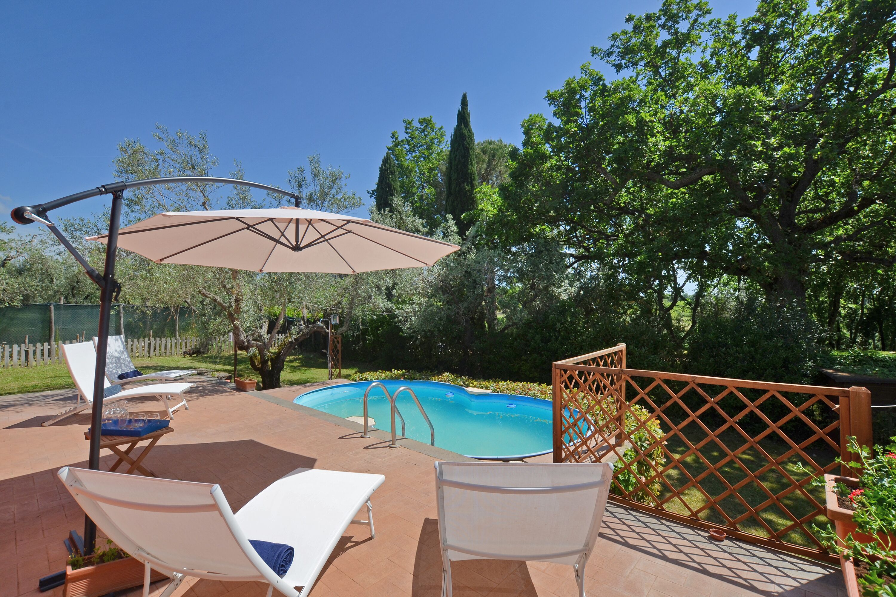 Standard House, Multiple Bedrooms, Mountainside (Casale Pontarello) | Pool | Seasonal outdoor pool