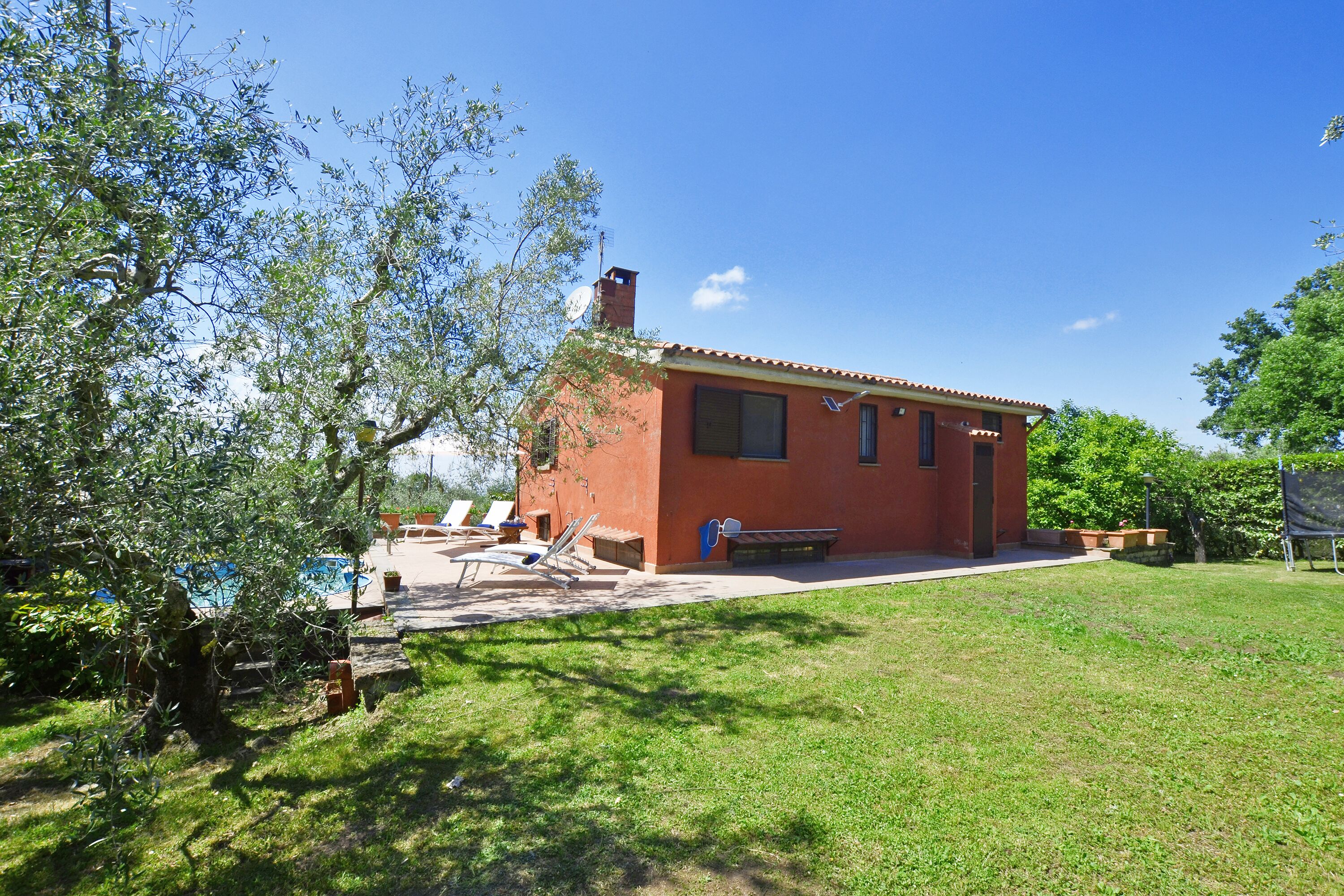 Standard-Haus, Mehrere Schlafzimmer, Bergseite (Casale Pontarello) | Außenbereich