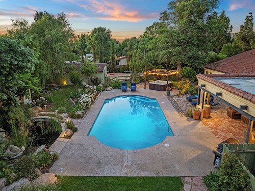Santa Ynez Vineyard Retreat | Pool & Spa