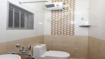 Phòng 3 Deluxe, quang cảnh thành phố | Phòng tắm