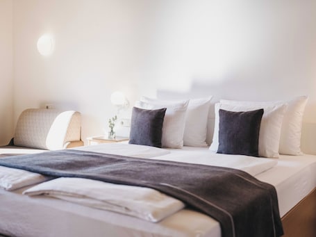 Wifi gratis y ropa de cama . Haus Bellevue