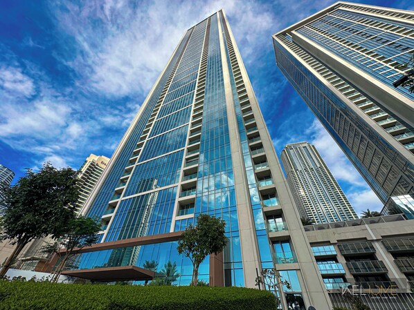 Front of property - WelHome - Exclusive 2BR Apartment in Downtown Forte (Dubai)