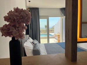 Dobbeltrom – deluxe, privat basseng | Utsikt fra rommet