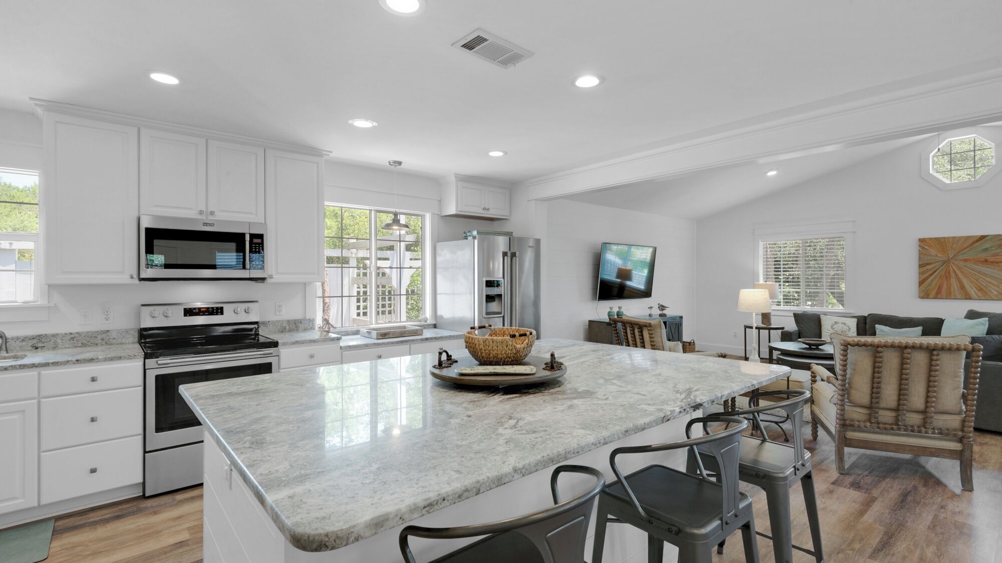 House, Patio, Garden View (171 Seacrest) | Private kitchen