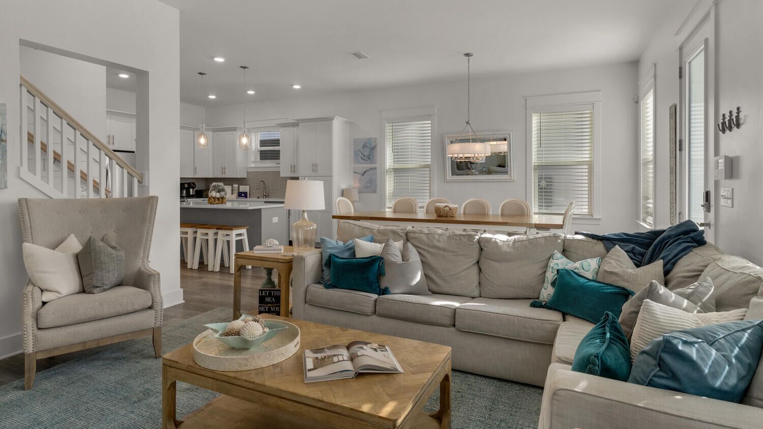 House, Multiple Beds, Balcony, Garden View (Serene Near the Sea) | Living area | 55-inch flat-screen TV with digital channels