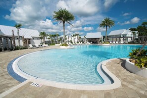 Pool - Steps to the Resort Style Pool & Across From The Big Chill (Santa Rosa Beach)