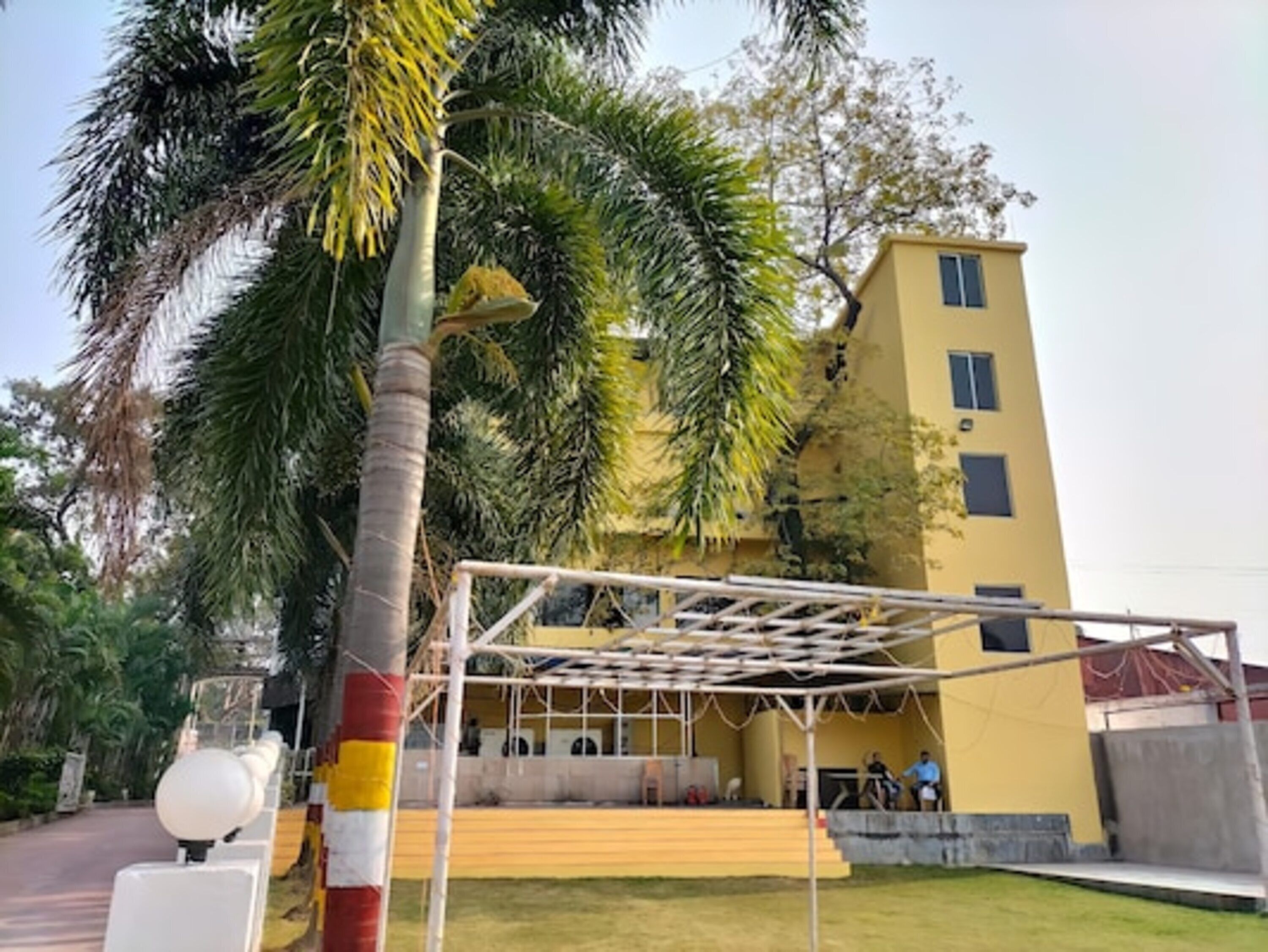 Fassade der Unterkunft