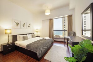 Apartment, Partial Sea View | 2 bedrooms, iron/ironing board, free WiFi, wheelchair access