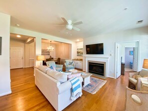 TV, DVD player, stereo, offices