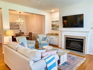 TV, DVD player, stereo, offices