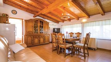 House (Six Bedroom Holiday Home with Pool) | Living room | 32-inch flat-screen TV with digital channels