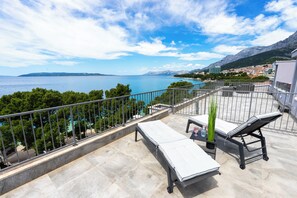 Terrasse sur le toit