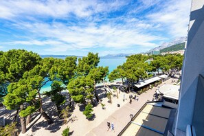 Deluxe Apartment, Sea View | Balcony view
