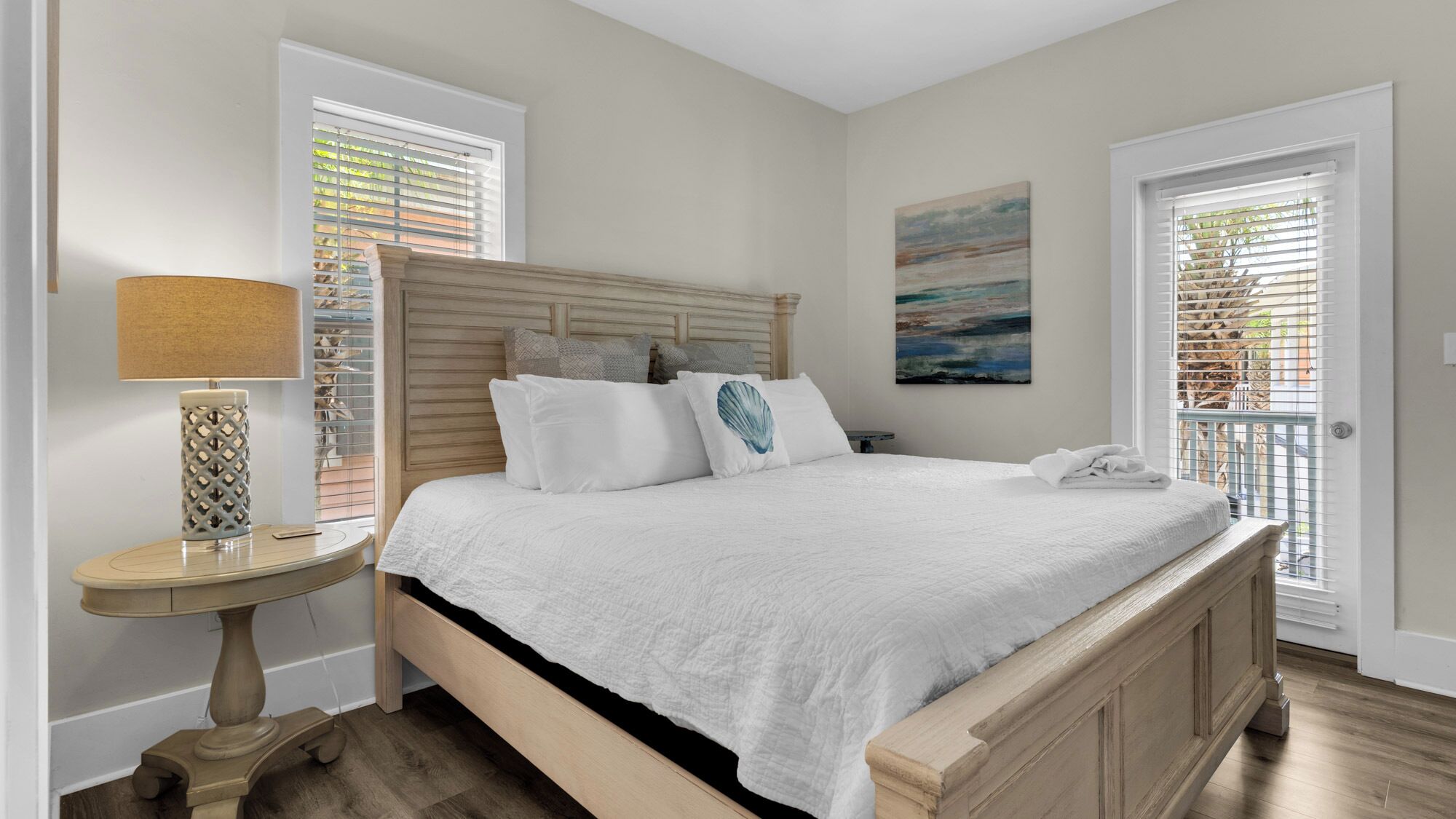 House, Multiple Beds, Patio, Garden View (Beach Bungalow 101) | 2 bedrooms, individually decorated, individually furnished, bed sheets