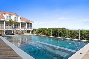 Una piscina riscaldata