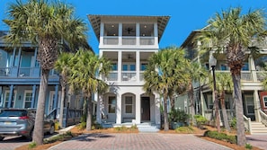 Exterior - Beachy Chic Home Prime Location Seacrest! 2 Minute Walk to Pool! (Panama City Beach)
