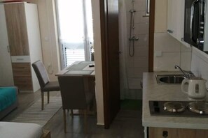 1 soveværelse, sengetøj