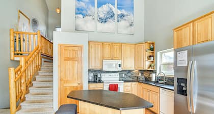 Spacious Fraser Duplex w/ Fireplace & Scenic Views