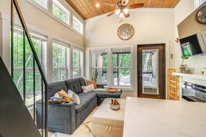 Interior - Monteagle Cabin w/ Swim Spa, Sauna & Fire Pit! (Monteagle)