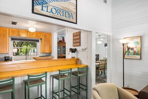 House, Multiple Beds, Patio, Garden View (Bella Vista) | Dining - Beautiful Original Seaside Cottage + Swim & Tennis Club: Sleeps 6 (Santa Rosa Beach)