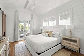 ハウス ベッド (複数台) パティオ ガーデンビュー (Maison de Joie) | 5 室のベッドルーム、客室ごとに異なる装飾、客室ごとに異なるインテリア、ベッドシーツ