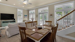 House, Multiple Beds, Patio, Garden View (Mermaids' Rest) | Living area - Bright & Beachy, 6 Minutes to the Gulf, 2 Pools, Tennis (Santa Rosa Beach)