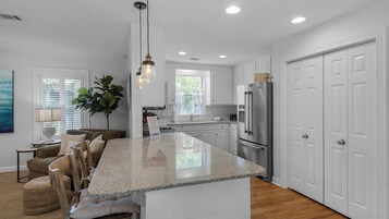 House, Multiple Beds, Pool Access, Pool View (La Pointe) | Private kitchen | Coffee/tea maker