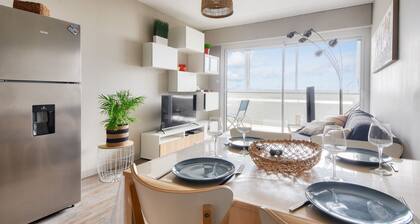 Piso para 4, vista al mar y justo en el agua