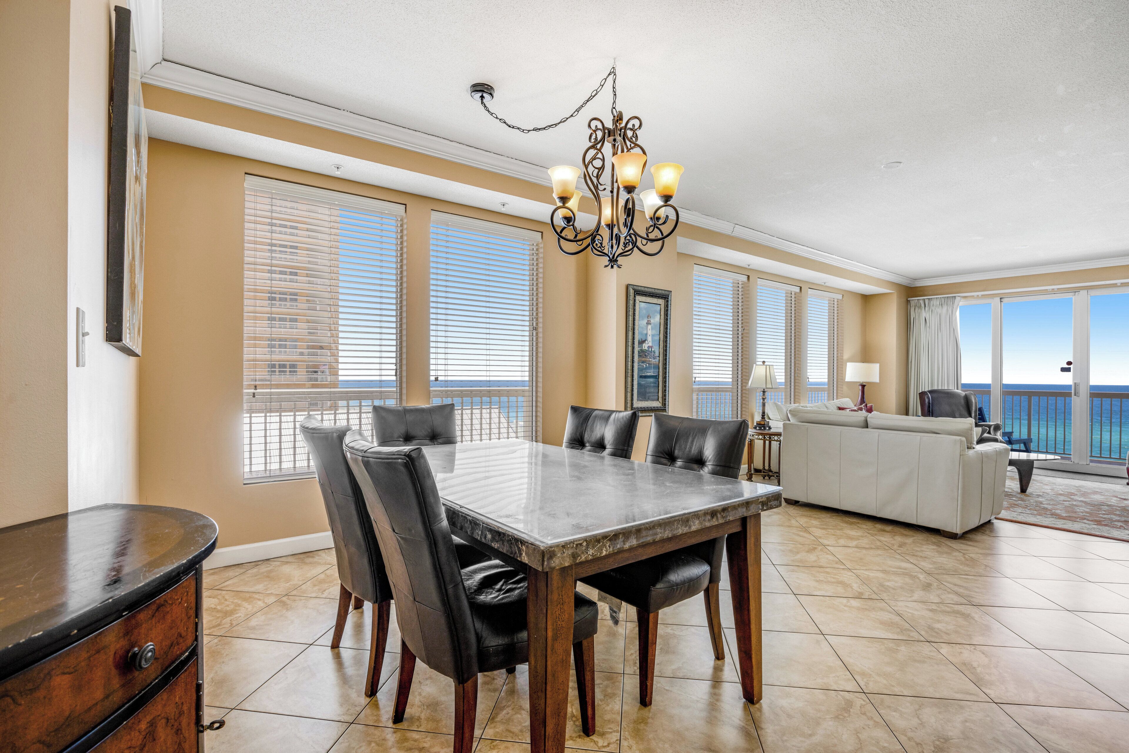 Condo, Multiple Beds, Balcony, Ocean View (Seychelles 601) | In-room dining