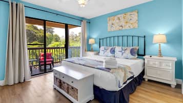 Townhome, Multiple Beds, Patio, Garden View (Beachwalk 10B) | 2 bedrooms, individually decorated, individually furnished, bed sheets