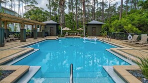 Pool - Designer Finishes, Arcade Room, Sleeps 14 & Next to Alys (Panama City Beach)