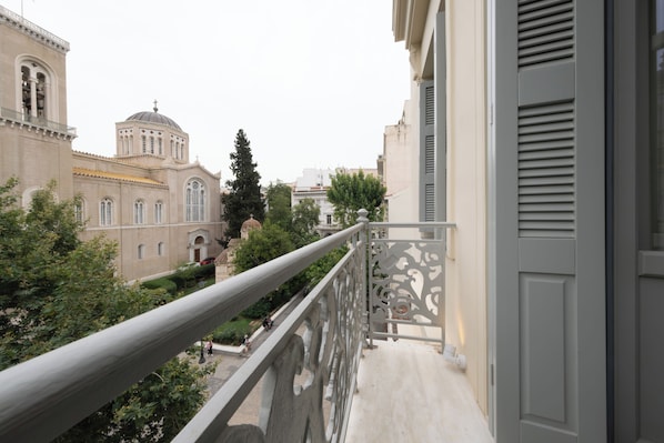 Vue depuis le balcon