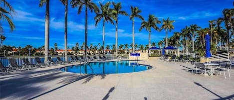 Una piscina climatizada