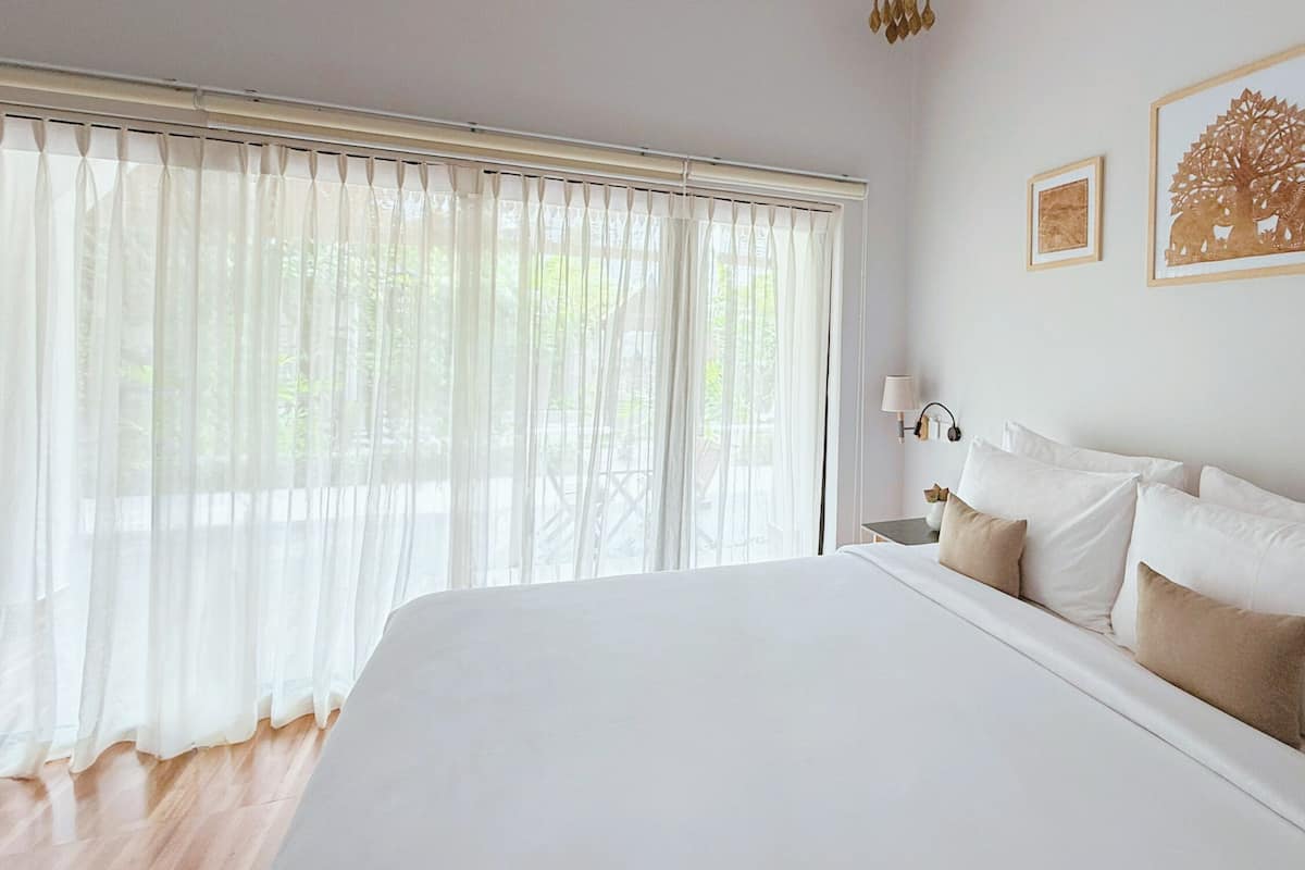 Deluxe-Doppelzimmer, Blick auf den Innenhof | Ausblick vom Zimmer