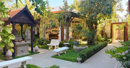 Lobby sitting area. Moringa Tree Maison