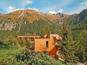 Exterior - Cosy apartment in villa for 4 people with WIFI, pool, TV, balcony and panoramic view (Burg)