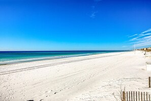 On the beach