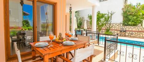 Udendørs spisemuligheder