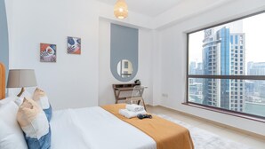 Apartment | 4 bedrooms, bed sheets - 3BR Boutique Apt Near JBR Beach by Belvilla (Dubai)