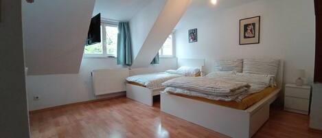 1 soveværelse, strygejern/strygebræt, gratis Wi-Fi, sengetøj