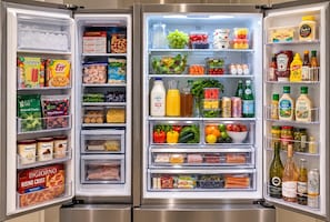Want to skip the store? Pre fridge stocking service available after booking