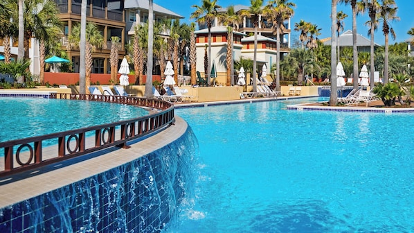 Pool - Gorgeous Beach Home w/ Beautiful Views & Seacrest Pool - Minutes to Beach (Panama City Beach)