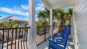 Balcony view - Great Family Home in Seacrest; Resort Pool + Beach Shuttle (Panama City Beach)