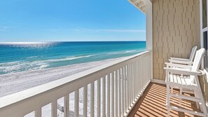 Balcony view - Gulf Front in Seagrove ~ Amazing Views (Santa Rosa Beach)