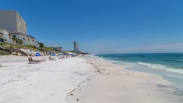 On the beach