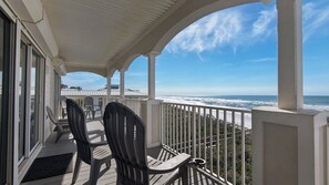 Vue depuis le balcon