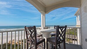 Condo, Multiple Beds, Balcony, Ocean View (Seaview I Unit 200) | Outdoor dining