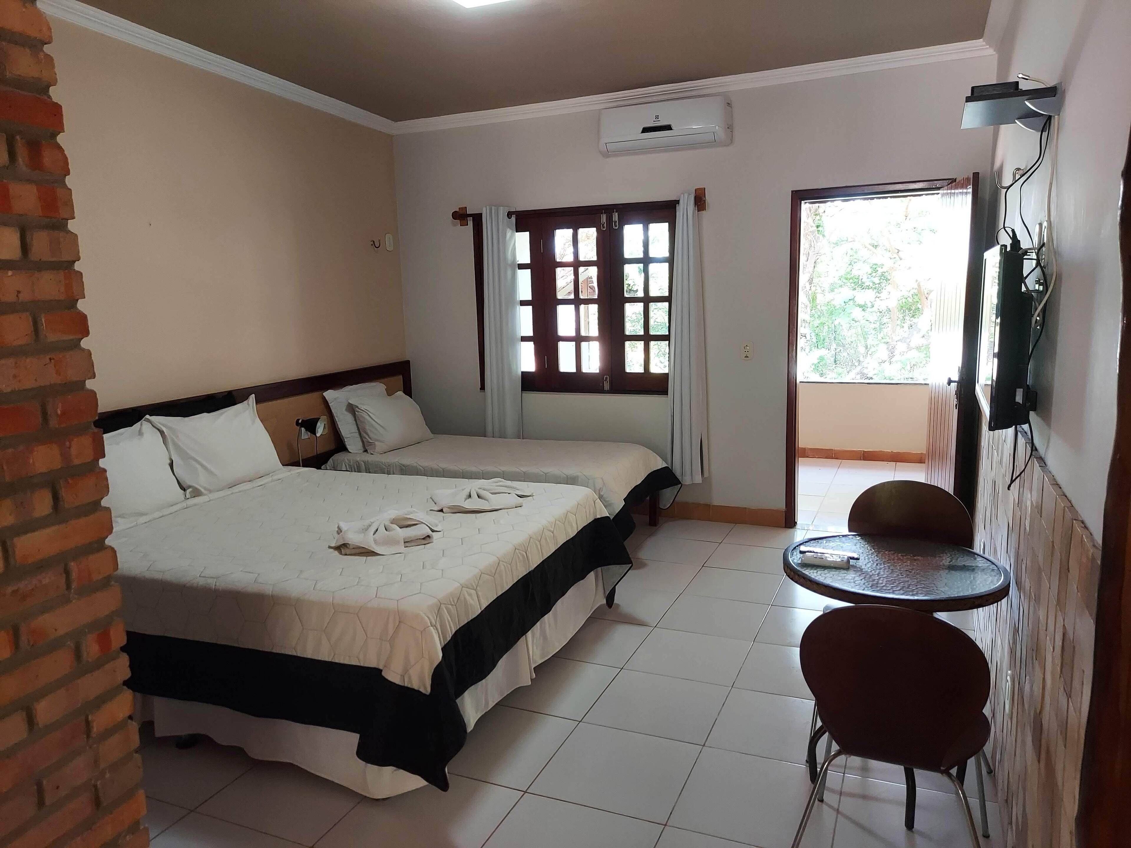 Quarto premium, varanda coberta, vista para o vale | Roupas de cama premium, Wi-Fi de cortesia, roupa de cama