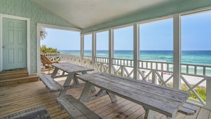 House, Multiple Beds, Pool Access, Ocean View (Paradise Cottage Too) | Balcony view